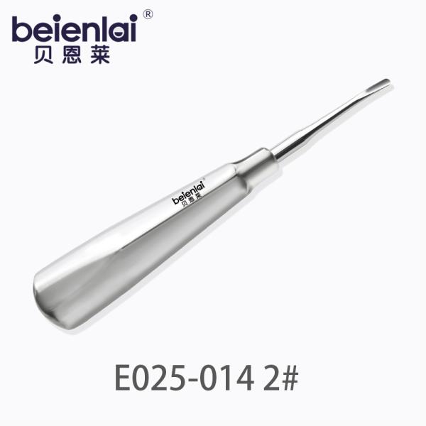 Benlai Minimally Invasive Dental Elevator E025-014 WXYTL 2#, Lower Curved 3.0 Tip, Hollow Hexagonal Handle